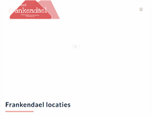 Tablet Screenshot of frankendaelschool.nl